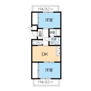 パールハイツの間取り画像