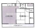 香南レジレンスの間取り画像