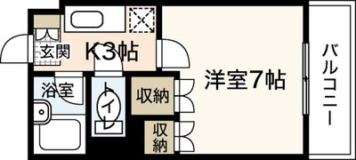 FKビルの間取り画像