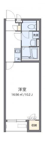 クレイノウイングワード感田の間取り画像