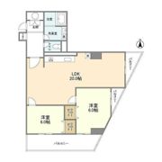 パティオ右近の間取り画像