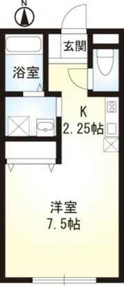 ジュネス目黒の間取り画像