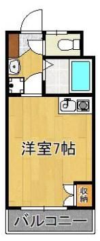 オリエンタル折尾駅の間取り画像