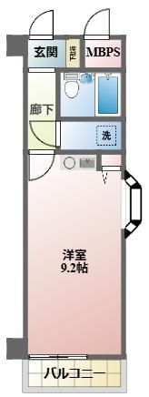 ライオンズマンション福生第3の間取り画像