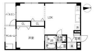 グリーンヒルズビルの間取り画像