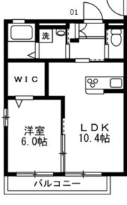 プリーマDの間取り画像