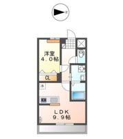 ラポールの間取り画像