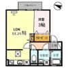 クラインガルテン B棟の間取り画像