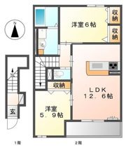 Soleil（ソレイユ）の間取り画像