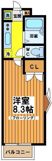 グランドゥールエムワンの間取り画像