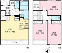 The Park．A・B棟の間取り画像
