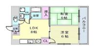 プラムハイツ本山の間取り画像
