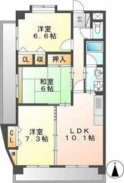プリーマ千代鶴の間取り画像
