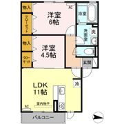 サンモール新湯野の間取り画像
