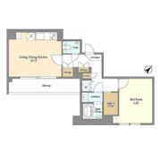 HF目黒行人坂レジデンスの間取り画像