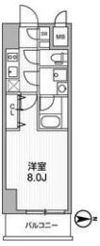 レクシード新御徒町の間取り画像