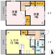 サンクレア Ⅴ?Ⅴの間取り画像