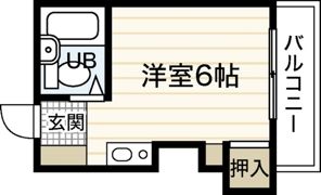 ポエム庚午の間取り画像