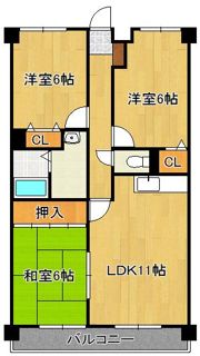 ウェルス嵐山の間取り画像