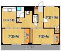 ビレッジハウス則松 2号棟の間取り画像