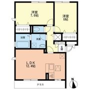オランジュの間取り画像