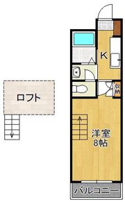Suzuran10の間取り画像