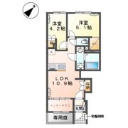 リガシー・ハイム（日高市鹿山アパート新築工事）の間取り画像