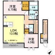 プランドールの間取り画像