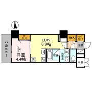 グランセジュール江坂の間取り画像