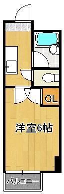 シャトレ白川町の間取り画像