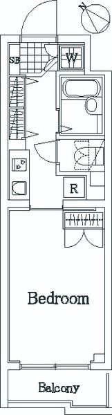 ルーブル上池台1番館の間取り画像
