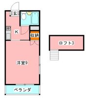 ルックハイム原木の間取り画像