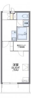 レオパレス壇の間取り画像