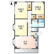 グランディール天神の間取り画像