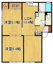 ヴィヴレA棟の間取り画像