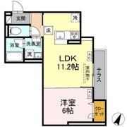 D-asset矢崎町の間取り画像