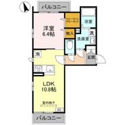 ラ・ヴィエルジュⅡの間取り画像