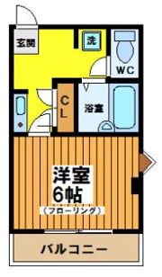 ラベンダー仙川の間取り画像