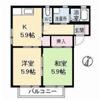レーヴィンス B棟の間取り画像