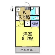 クラーラナカネの間取り画像