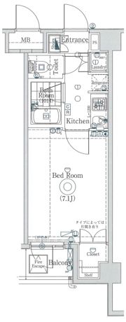 グラントゥルース東十条の間取り画像