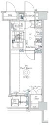 グラントゥルース東十条の間取り画像