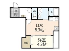 サニーガーデン廿日市の間取り画像