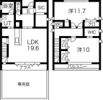 磐田市森下戸建の間取り画像