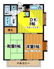 メゾンウエルストンⅡの間取り画像