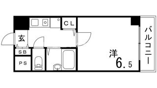 ドミール橘の間取り画像