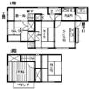 南久米一戸建 南の間取り画像