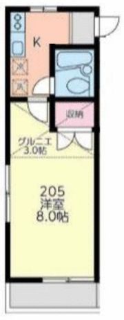 メゾン・ド・エリーの間取り画像