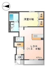 ディアコートの間取り画像