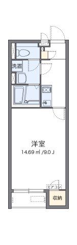 クレイノS＆Sの間取り画像